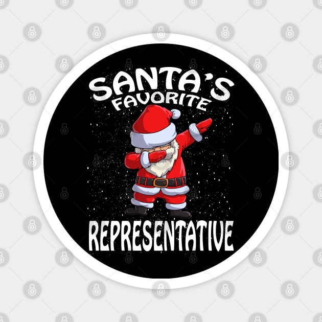 Santas Favorite Representative Christmas Magnet by intelus